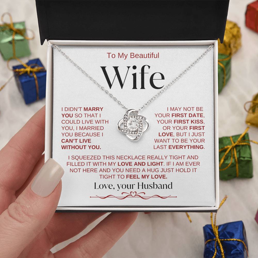 To My Beautiful Wife: W,R,B