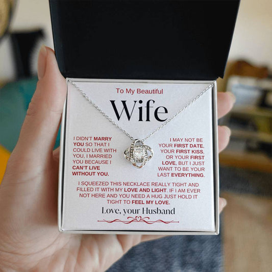 To My Beautiful Wife: W,R,B