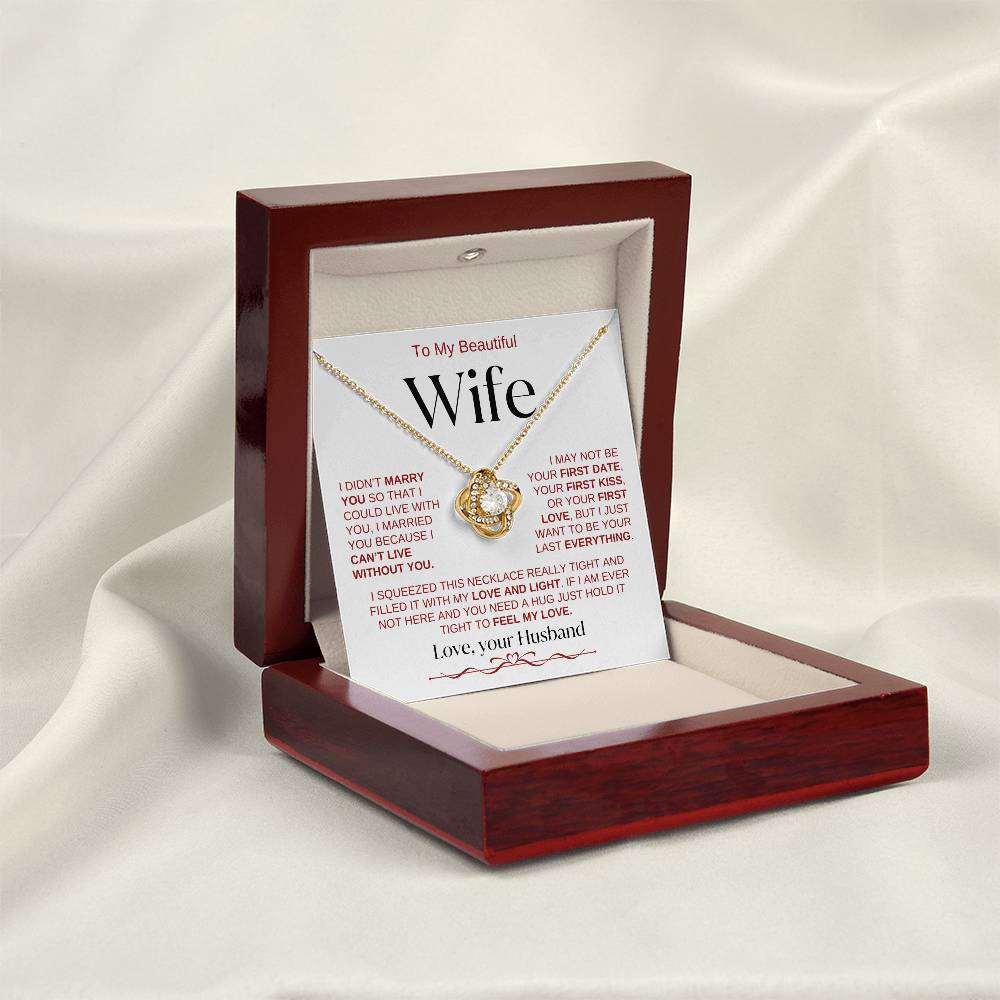 To My Beautiful Wife: W,R,B
