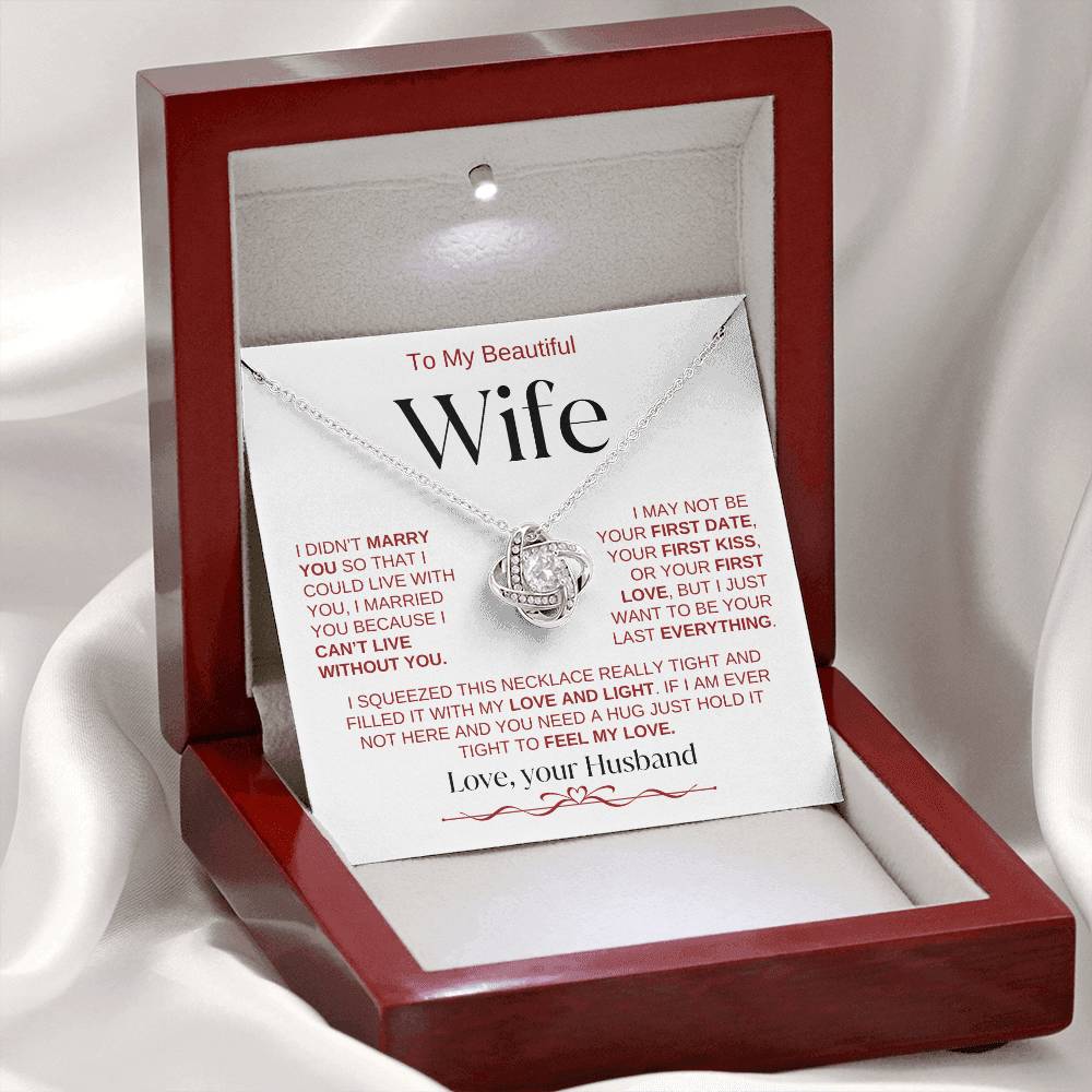 To My Beautiful Wife: W,R,B