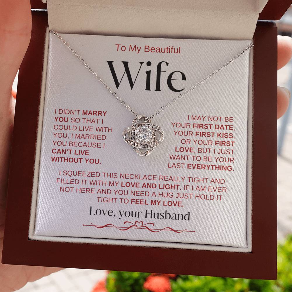 To My Beautiful Wife: W,R,B