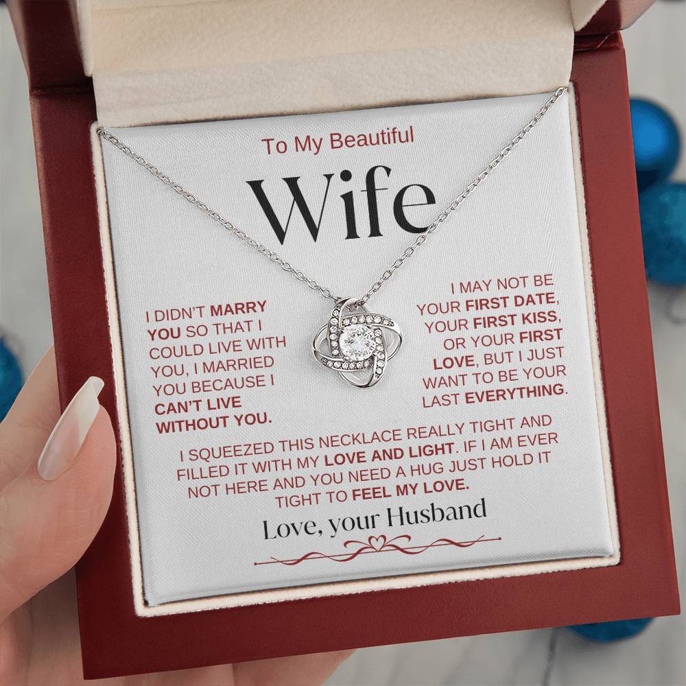 To My Beautiful Wife: W,R,B