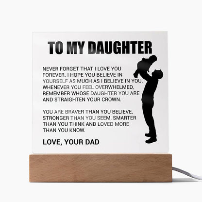 My Daughter - Never Forget That I Love You
