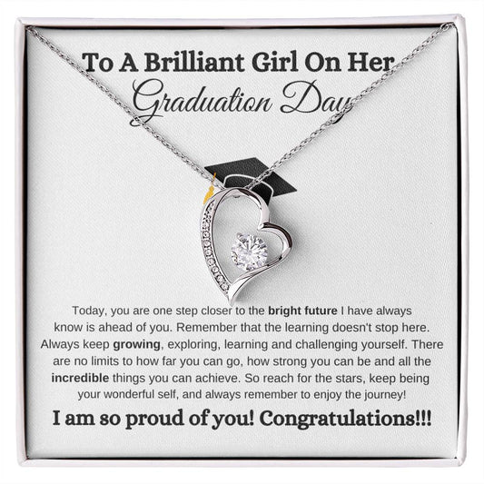 To My Daughter | Graduation Day | Forever Love Necklace
