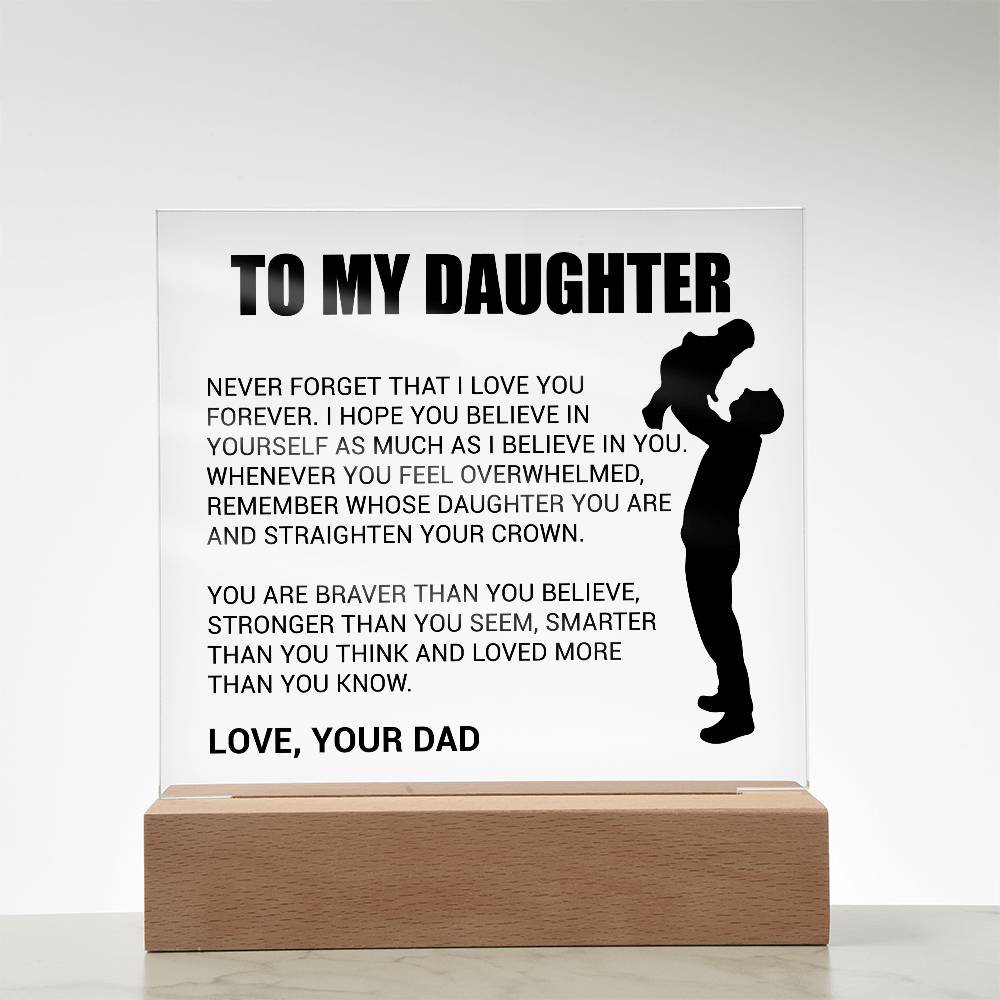 My Daughter - Never Forget That I Love You