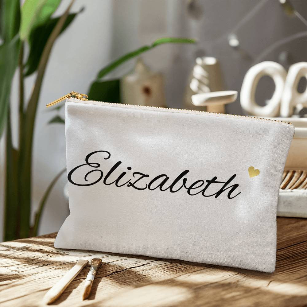 Personalized Bridesmaid Cosmetic Bag