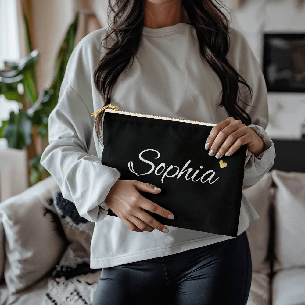 Personalized Bridesmaid Cosmetic Bag