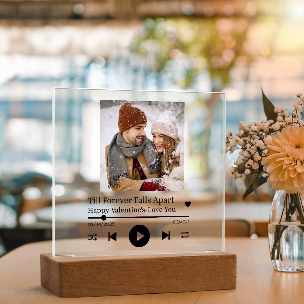 Personalized Music Acrylic Square Plaque