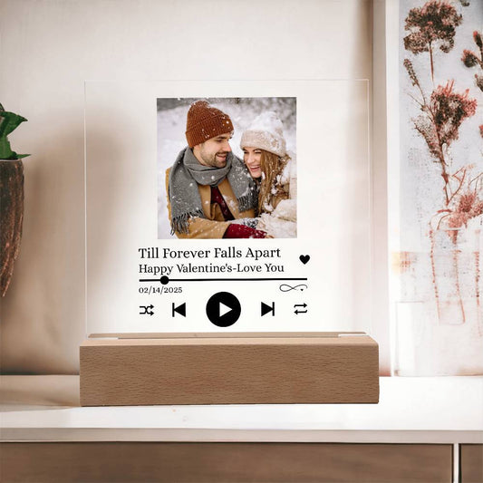 Personalized Music Acrylic Square Plaque