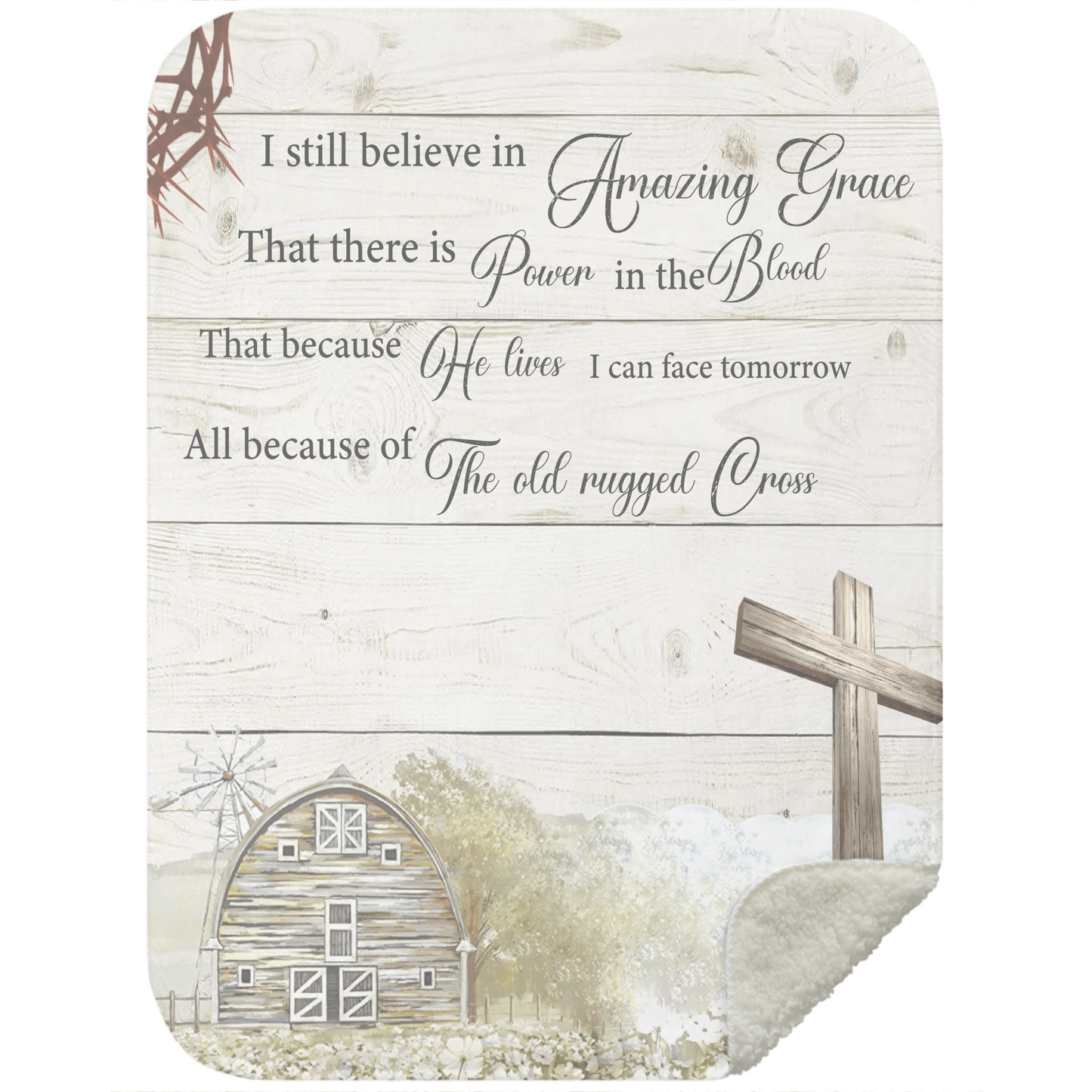 I Still Believe In Amazing Grace Blanket