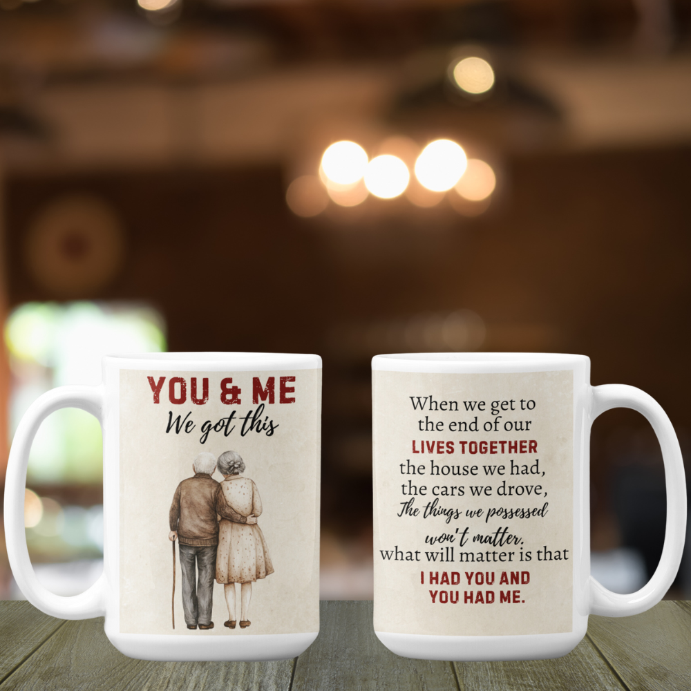 Soulmate Gift | Old Couple | Mug