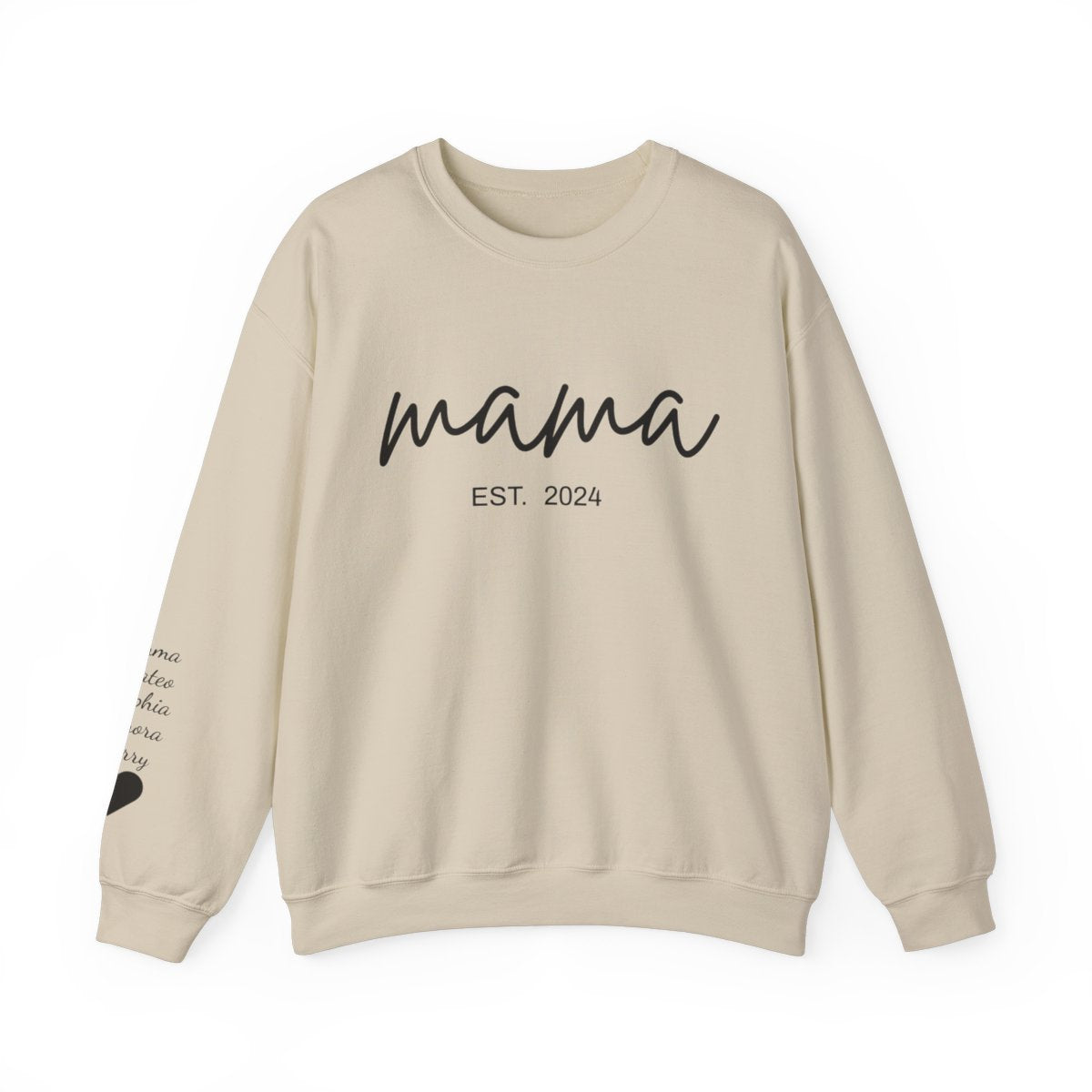 Personalized Mama Established Sweatshirt