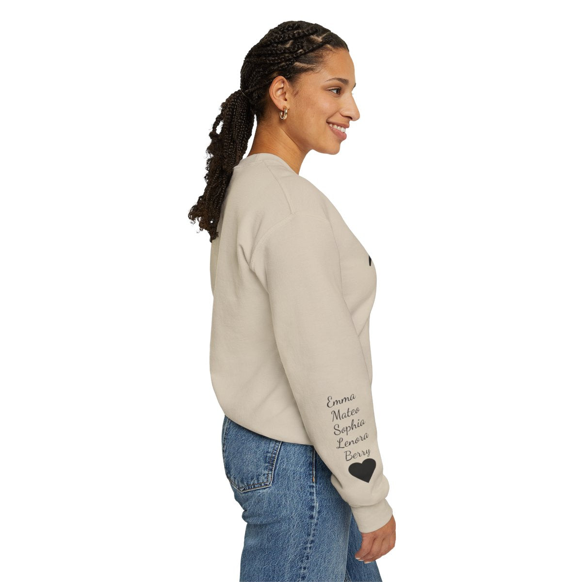 Personalized Mama Established Sweatshirt