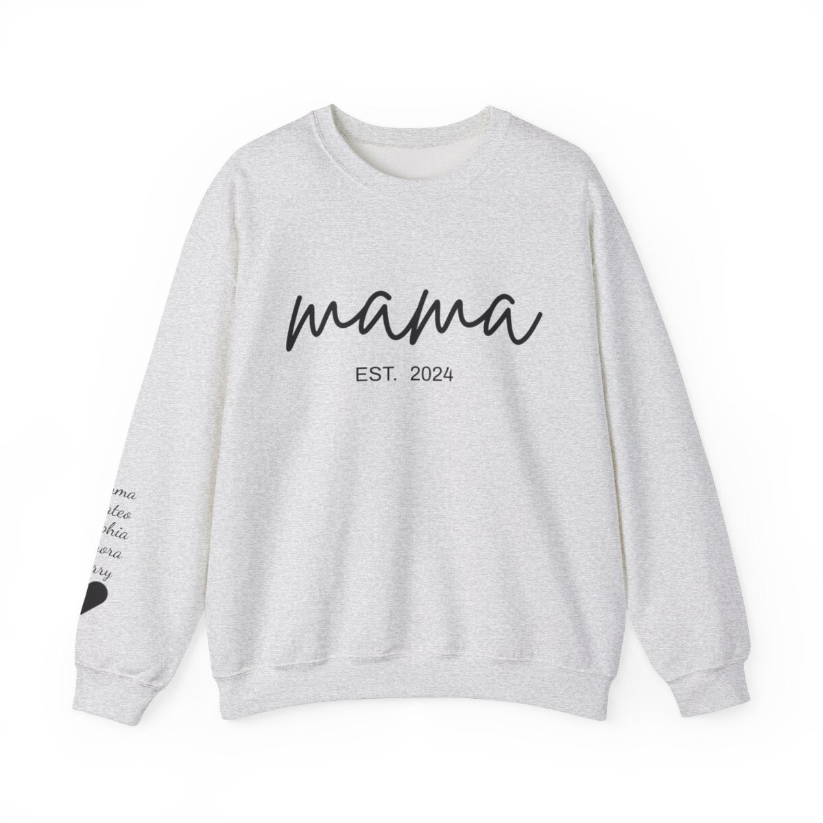 Personalized Mama Established Sweatshirt